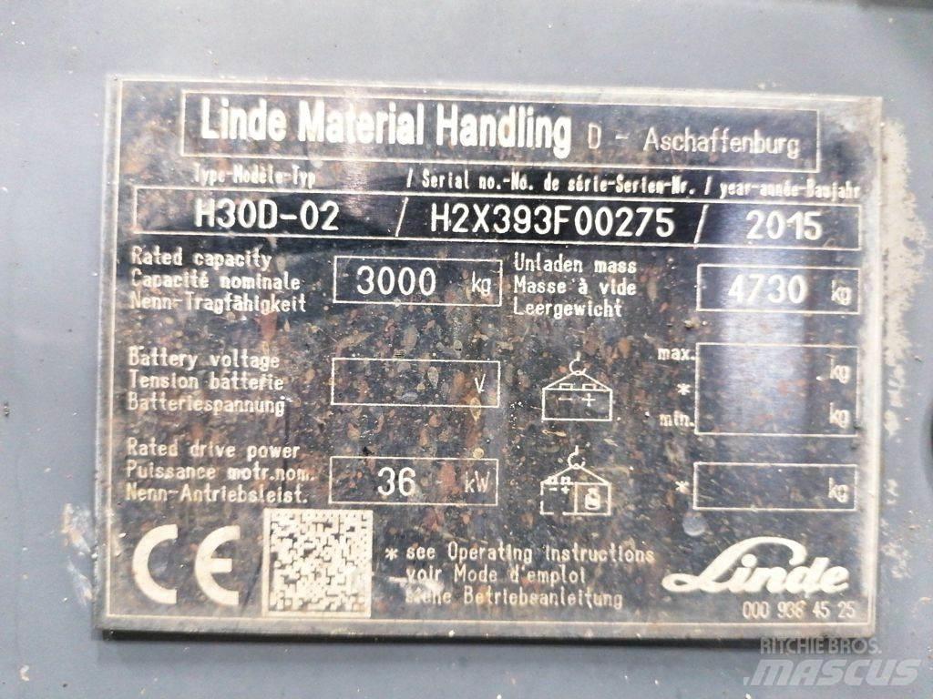 Linde H30D-02 Дизелови камиони