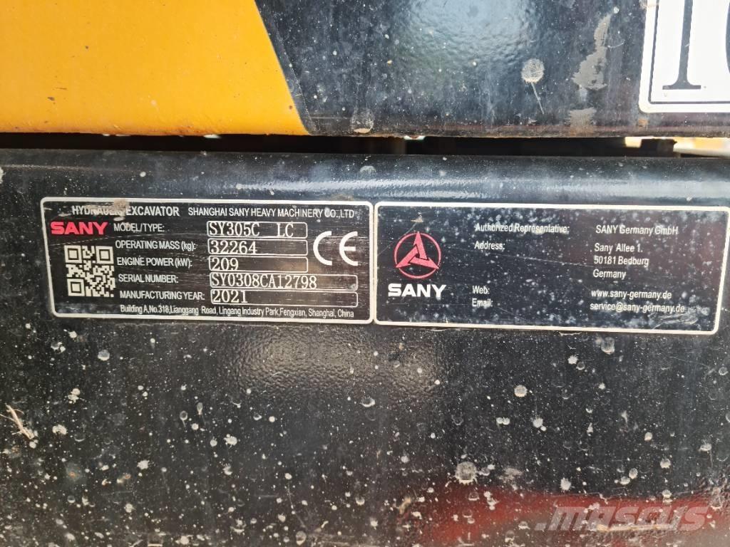 Sany SY 305 CLC Багери за разрушаване
