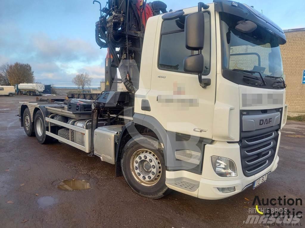 DAF CF 450 FAR Камиони с кран с кука