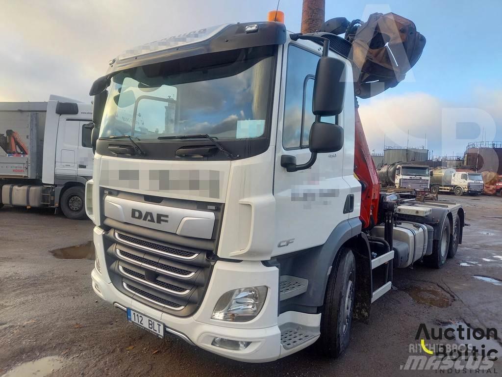 DAF CF 450 FAR Камиони с кран с кука