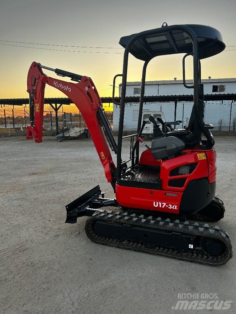 Kubota U 17-3 Мини екскаватори < 7 т