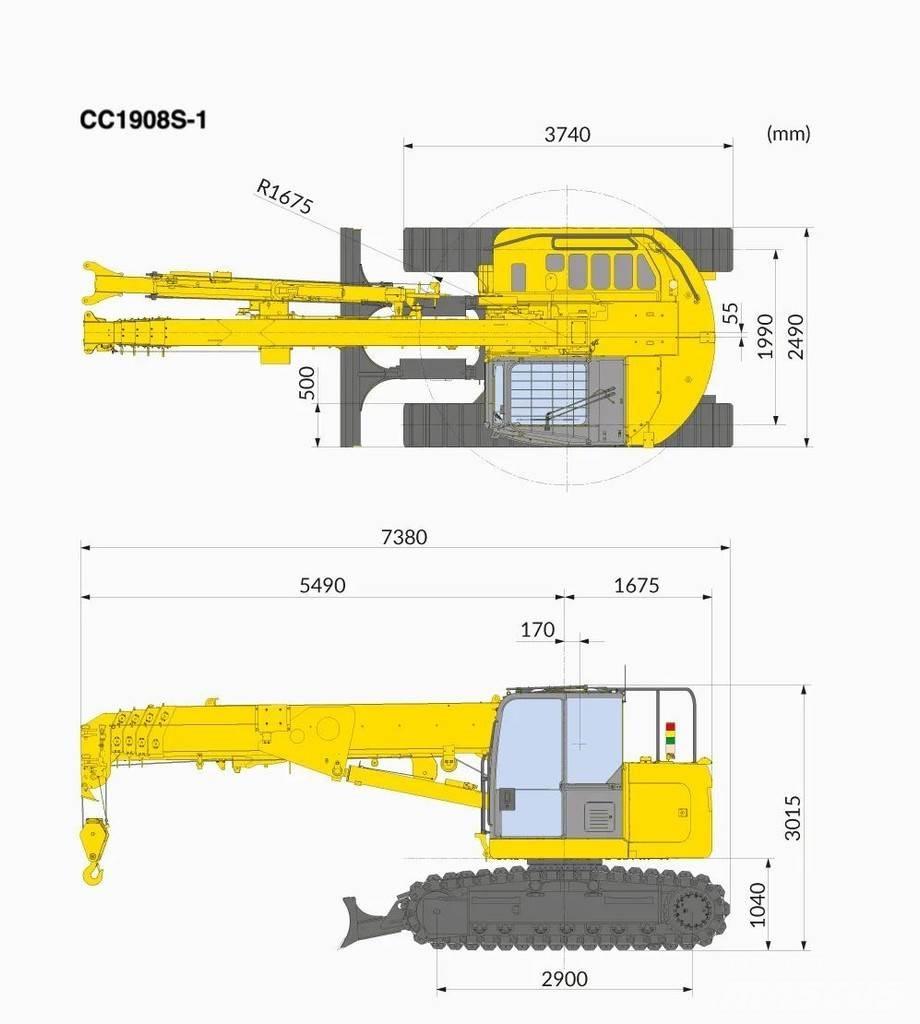 Maeda CC1908 Верижни кранове
