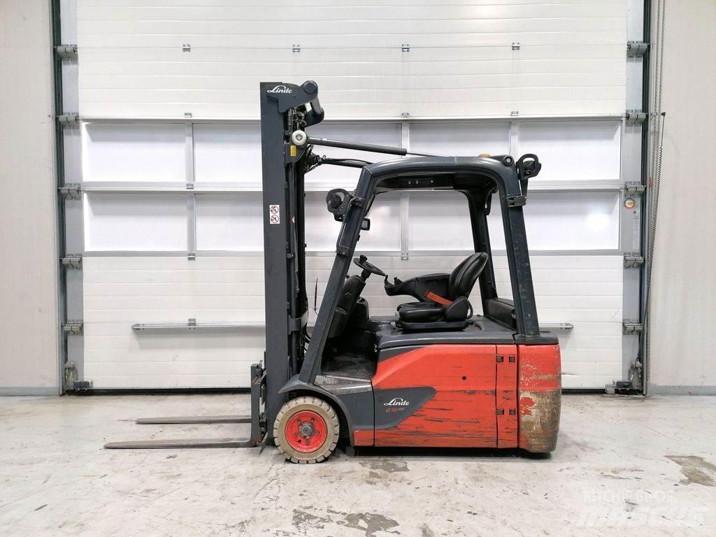 Linde E16L-02 Електрически вилични кари-повдигачи
