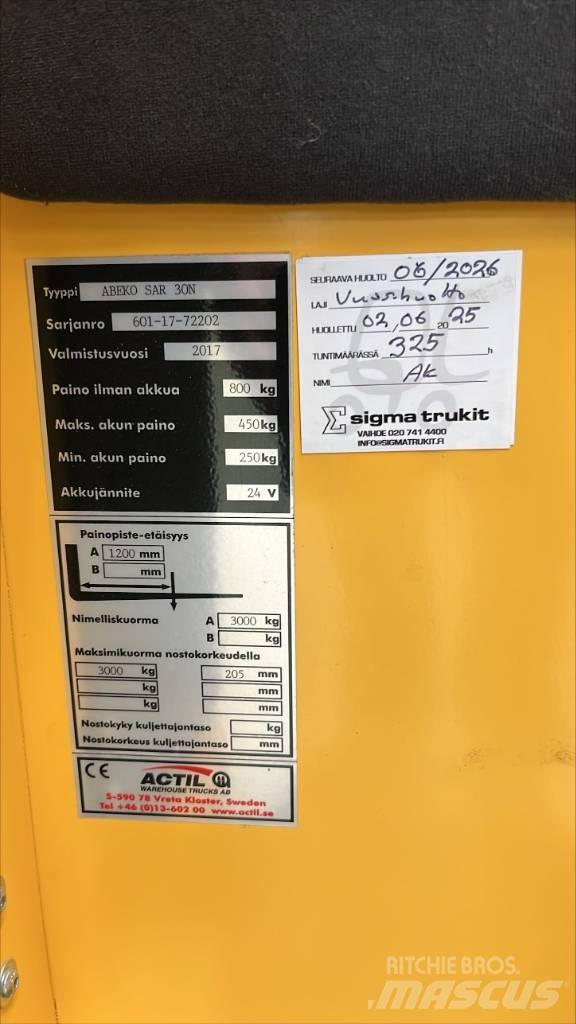 Abeko SAR 30 N Нископовдигач