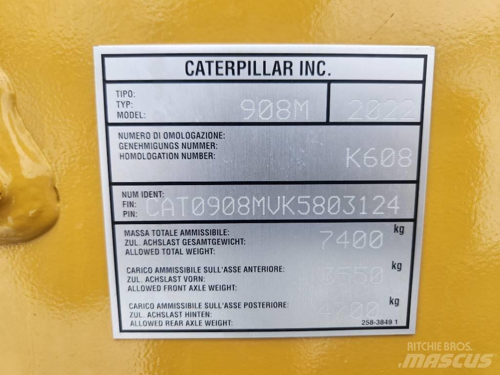 CAT 908m Колесни товарачи