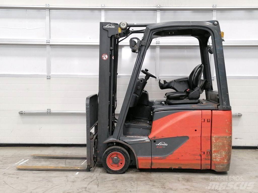 Linde E16H-02 Електрически вилични кари-повдигачи