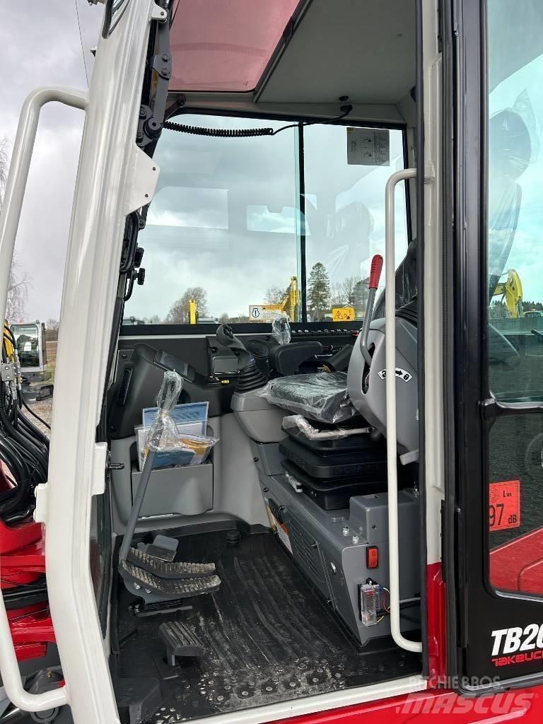 Takeuchi TB260 Мини екскаватори < 7 т