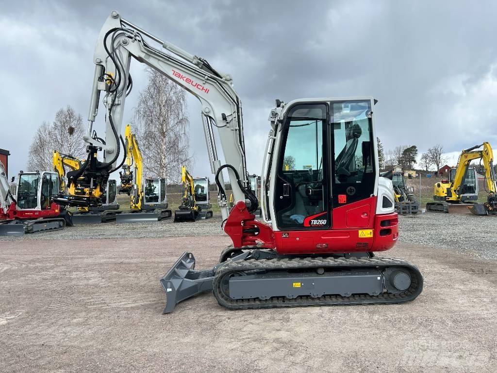 Takeuchi TB260 Мини екскаватори < 7 т