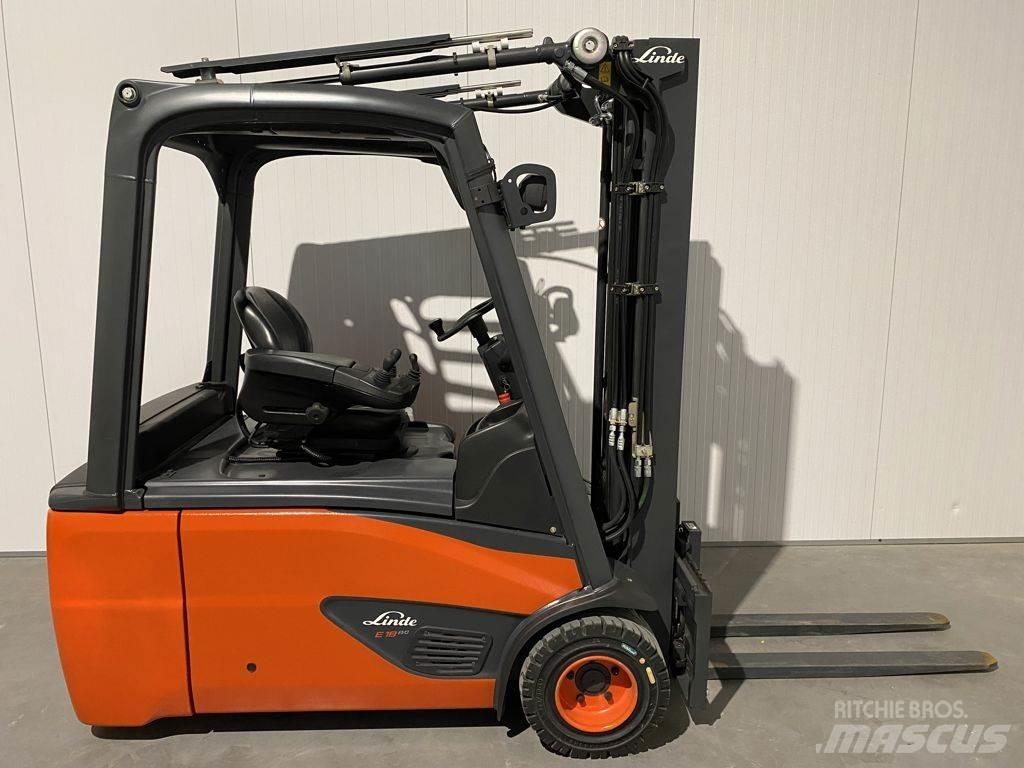 Linde E18L-02 Електрически вилични кари-повдигачи