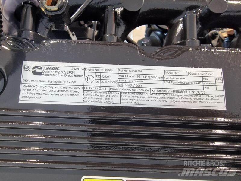 Cummins B6.7 Двигатели