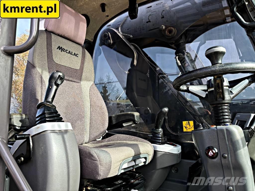 Mecalac 12 M TX Товарач със заден ексватор
