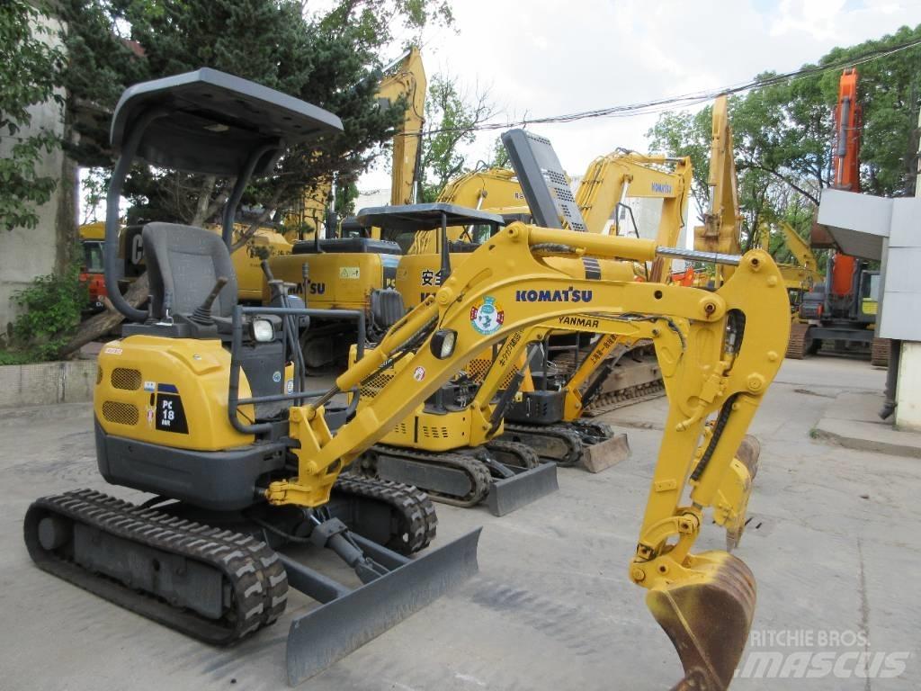 Komatsu PC 18 Мини екскаватори < 7 т