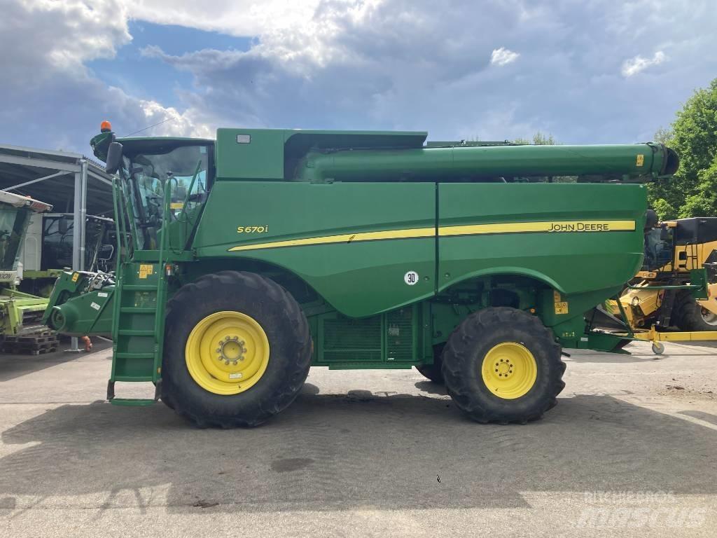 John Deere S 670 i Комбайни