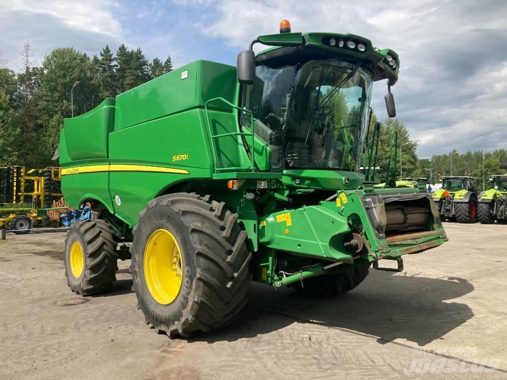 John Deere S 670 i Комбайни