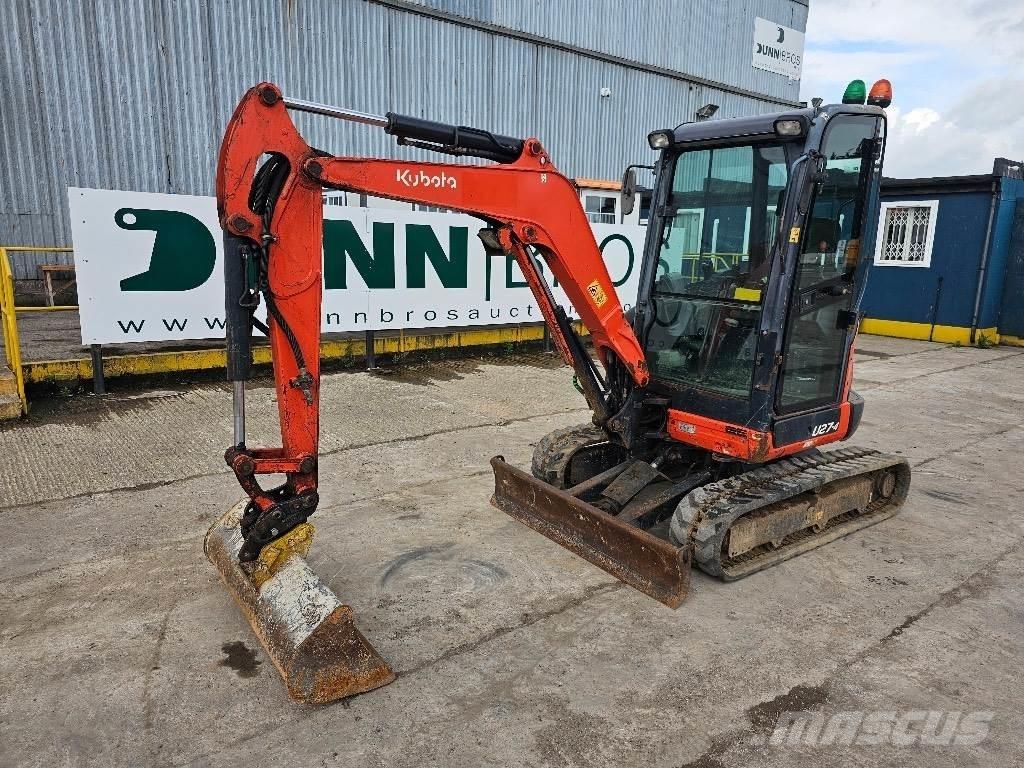 Kubota U 27-4 Мини екскаватори < 7 т