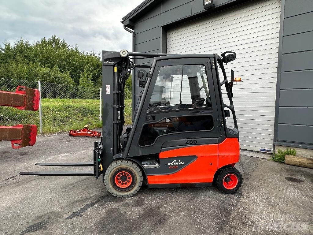 Linde E 25 -01 Електрически вилични кари-повдигачи
