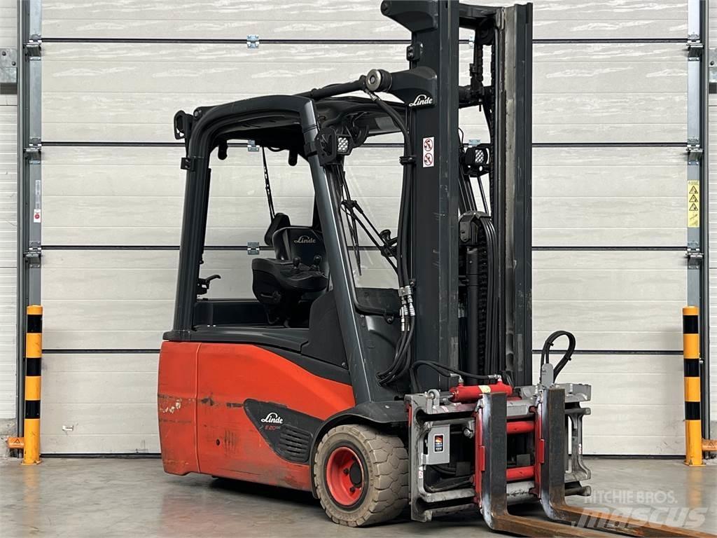 Linde E20L-02 Електрически вилични кари-повдигачи