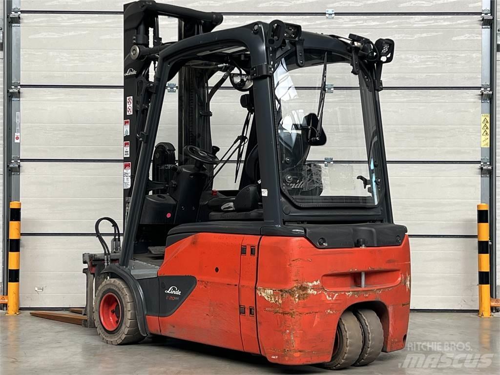 Linde E20L-02 Електрически вилични кари-повдигачи