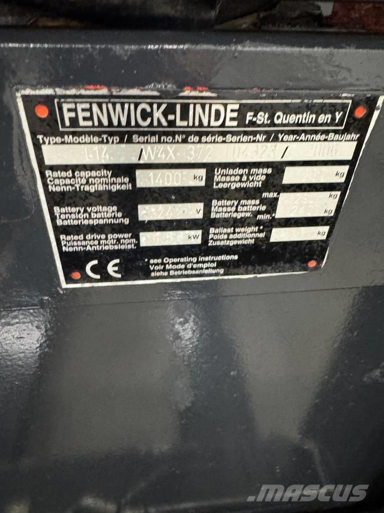 Linde 10848 L14 Вилични кари-повдигачи - други