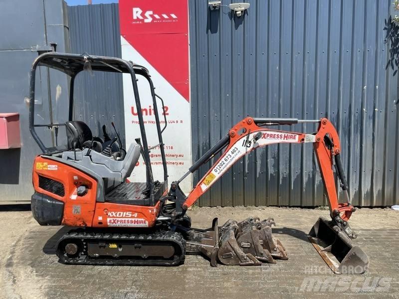 Kubota KX 015-4 Мини екскаватори < 7 т