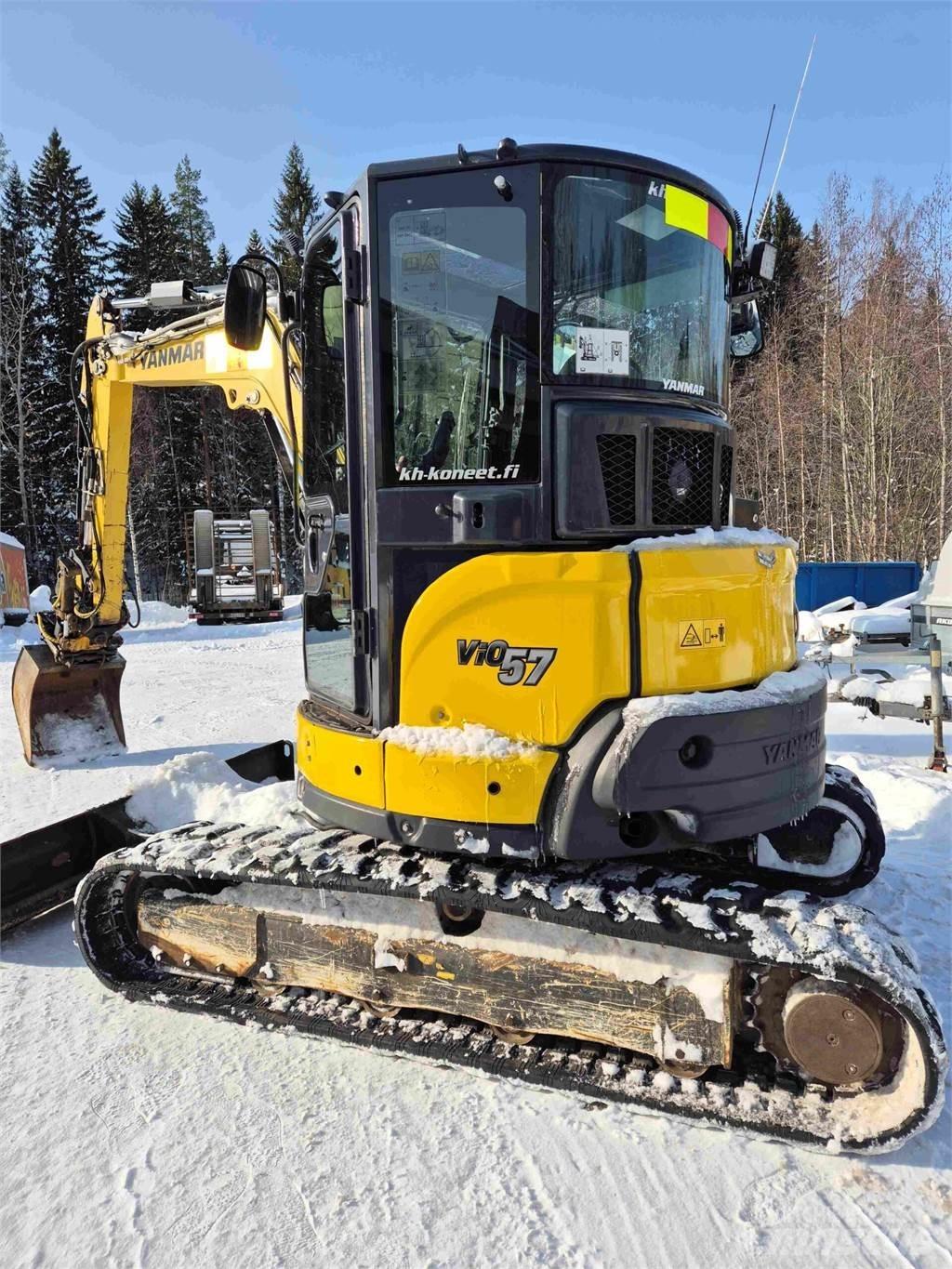 Yanmar VIO 57 Мини екскаватори < 7 т
