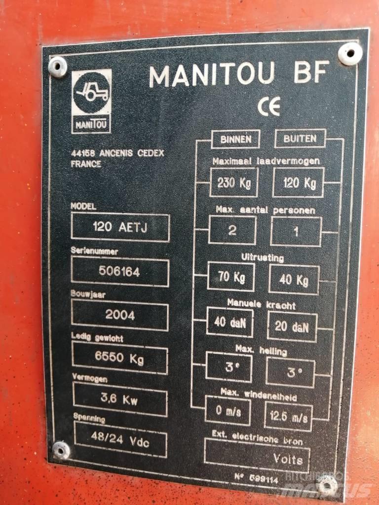 Manitou 120 AETJ3D Съчленени стрелови подемници