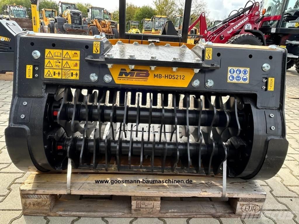 MB Crusher HDS 212 Пресяващи кофи
