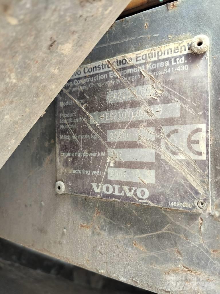Volvo EC 210 B LC Верижен екскаватор