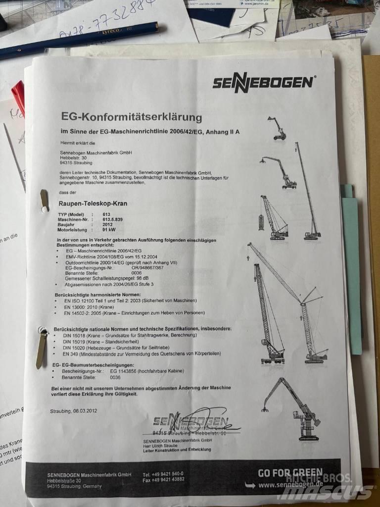 Sennebogen 613 R Верижни кранове
