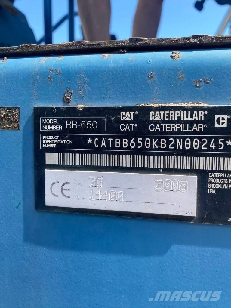 CAT BB 650 Машини за асфалт