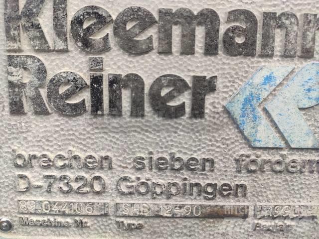 Kleemann SHB 12-90 Мелници / Мелещи машини
