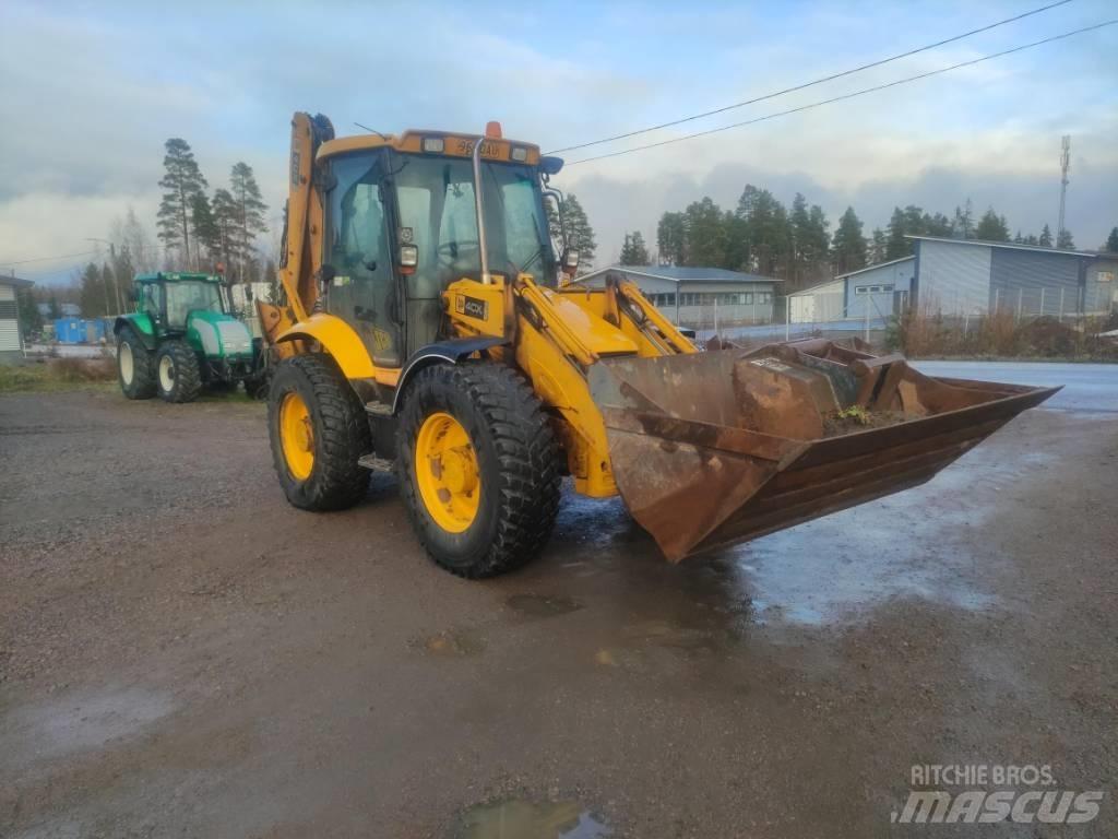 JCB 4 CX Товарач със заден ексватор