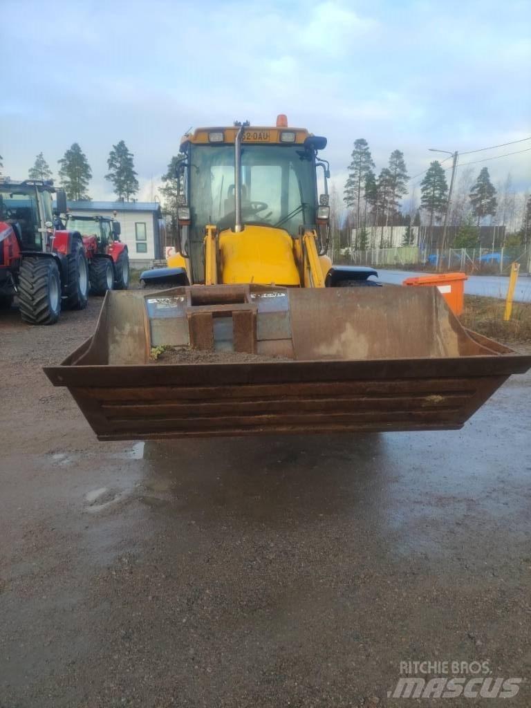 JCB 4 CX Товарач със заден ексватор
