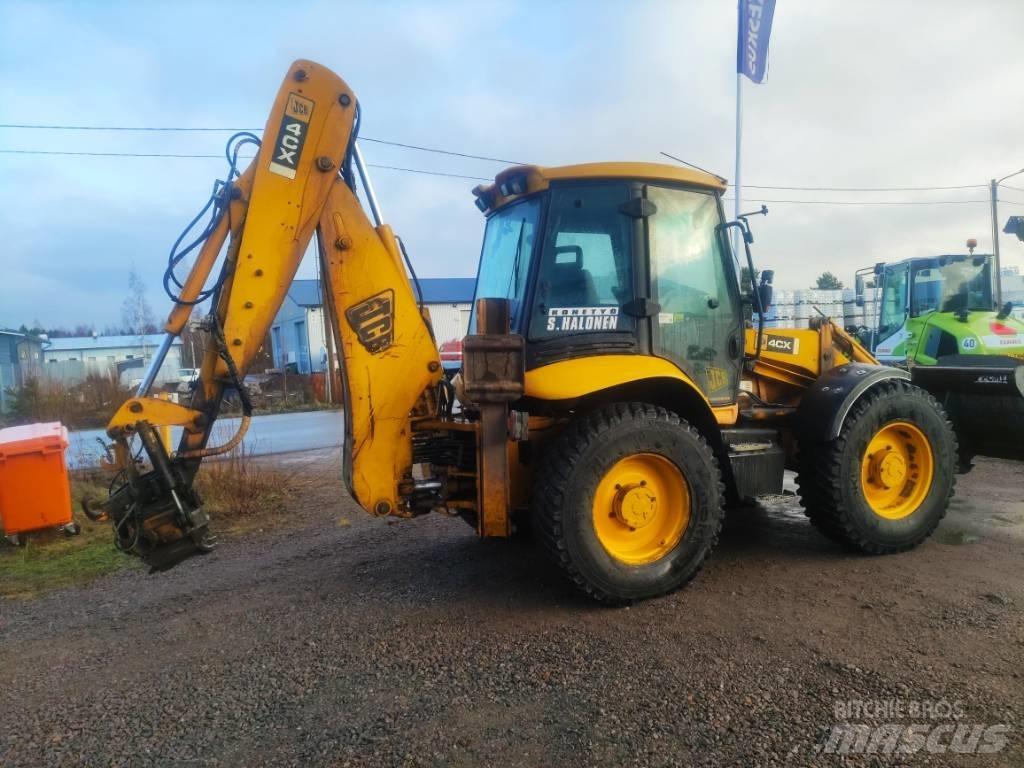 JCB 4 CX Товарач със заден ексватор