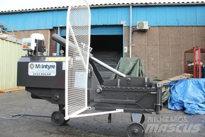 McIntyre Metal Baler Промишлени балировачки
