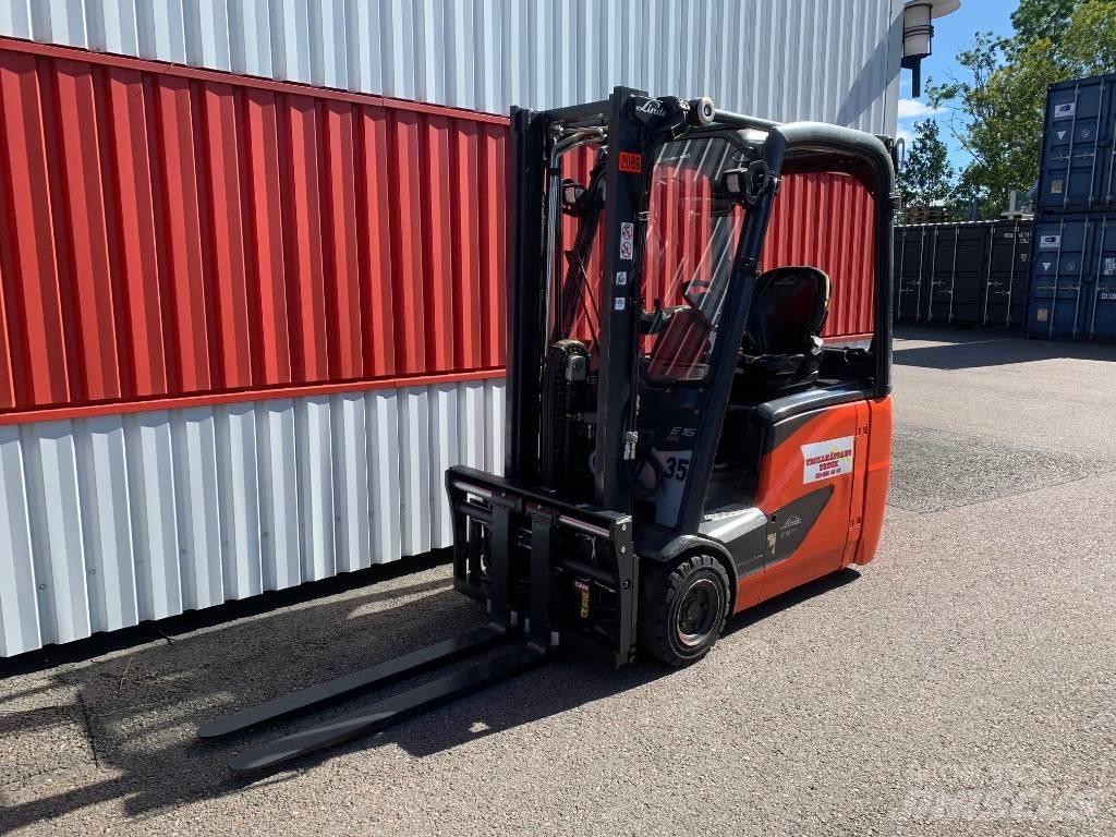 Linde E16H Електрически вилични кари-повдигачи