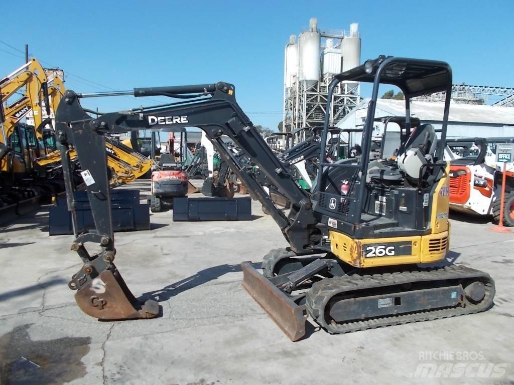John Deere 26G Мини екскаватори < 7 т