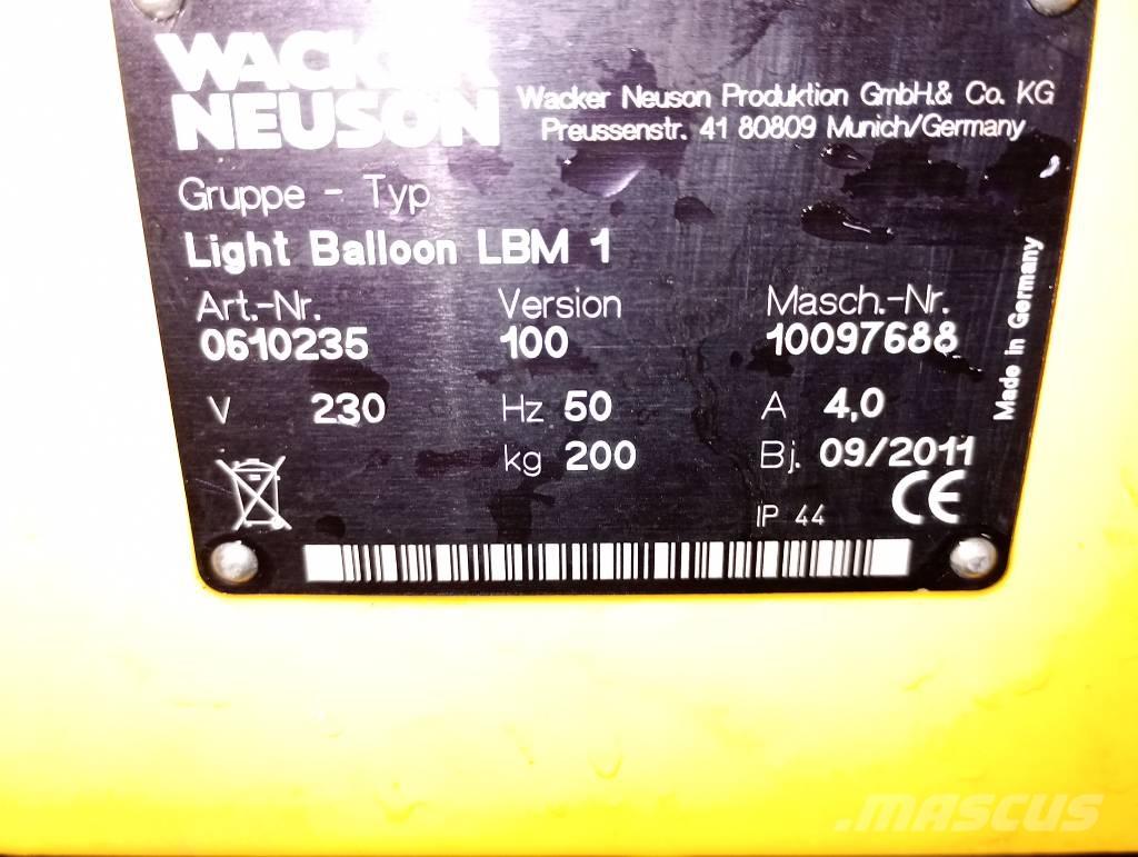 Wacker Neuson LBM 1 Осветителни кули