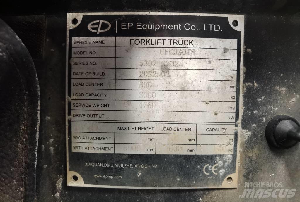 EP CPCD35T8S4S Дизелови камиони