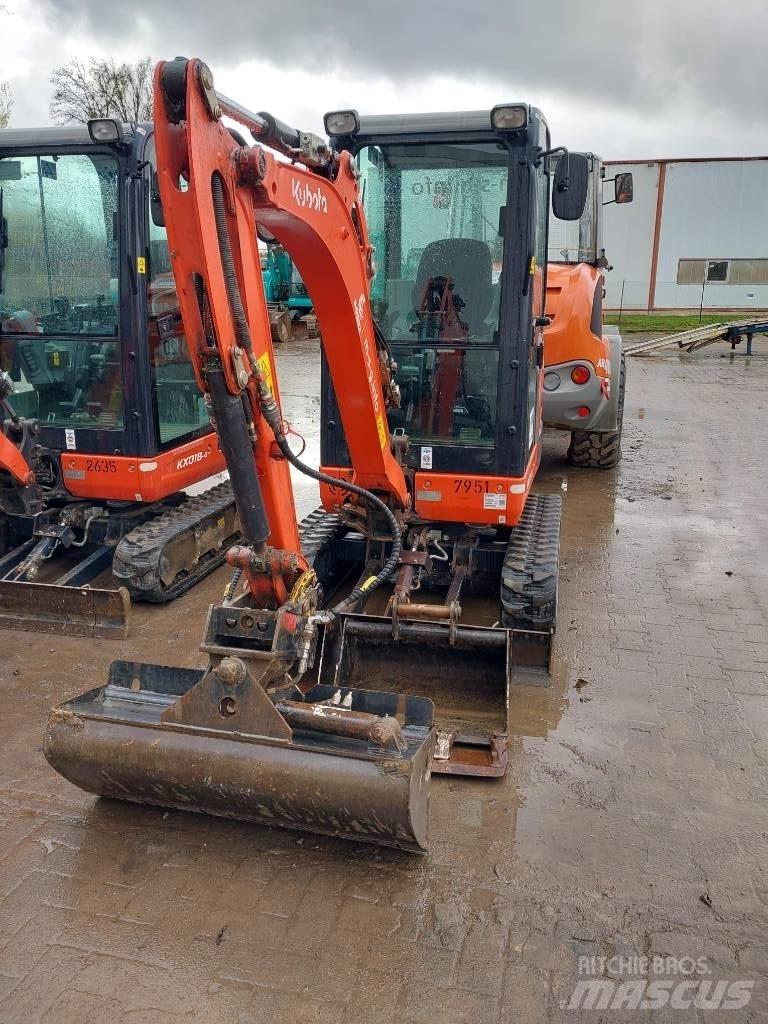 Kubota KX 019-4 Мини екскаватори < 7 т