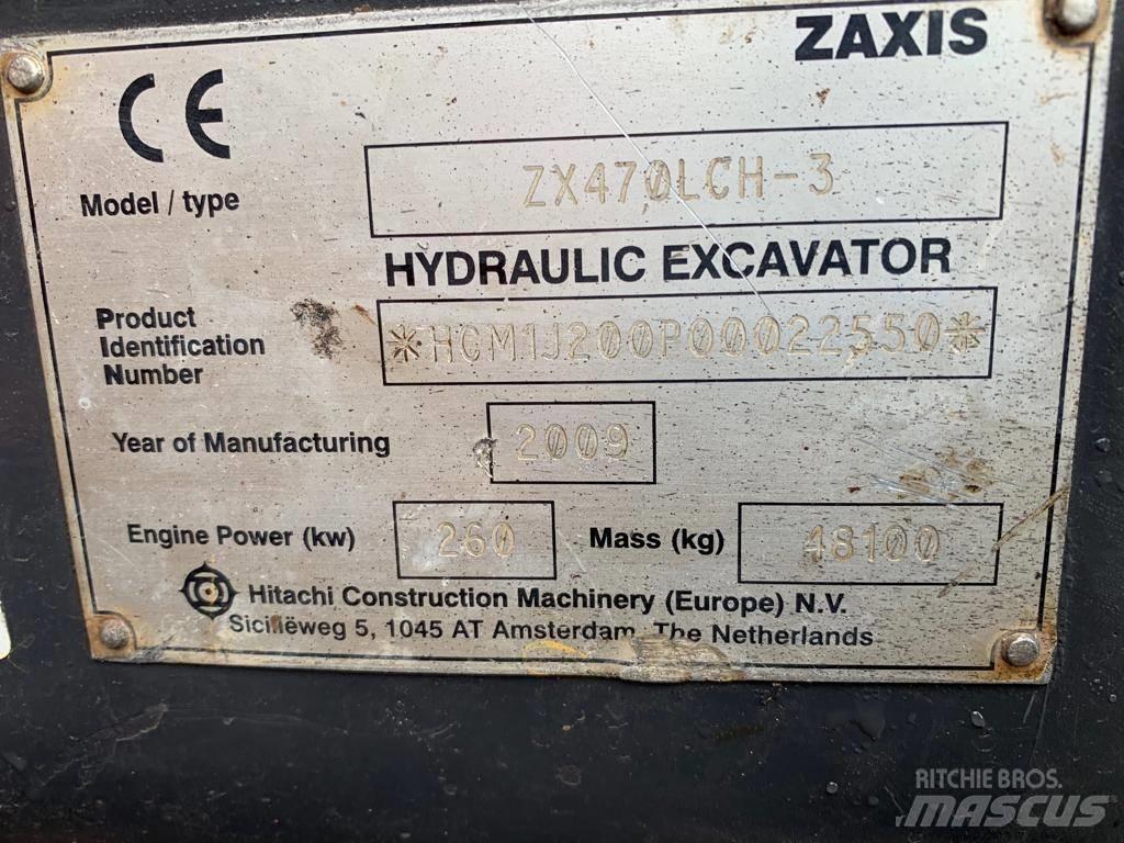  zaxis ZX470LCH-3 Верижен екскаватор
