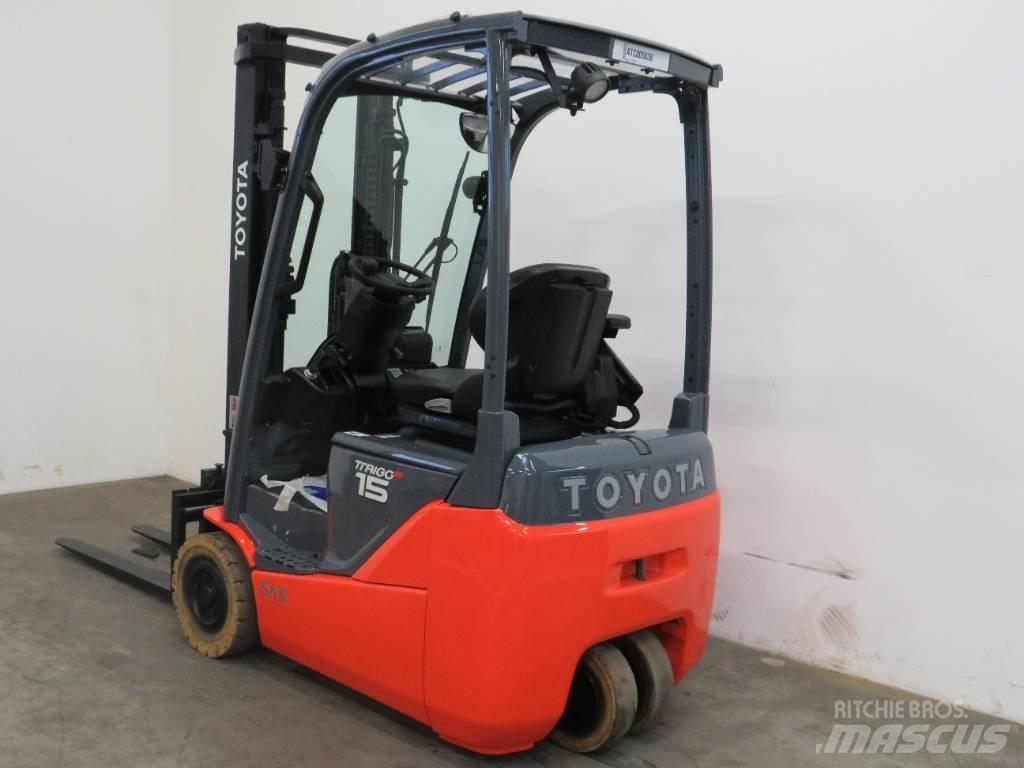 Toyota 8FBE15T Електрически вилични кари-повдигачи