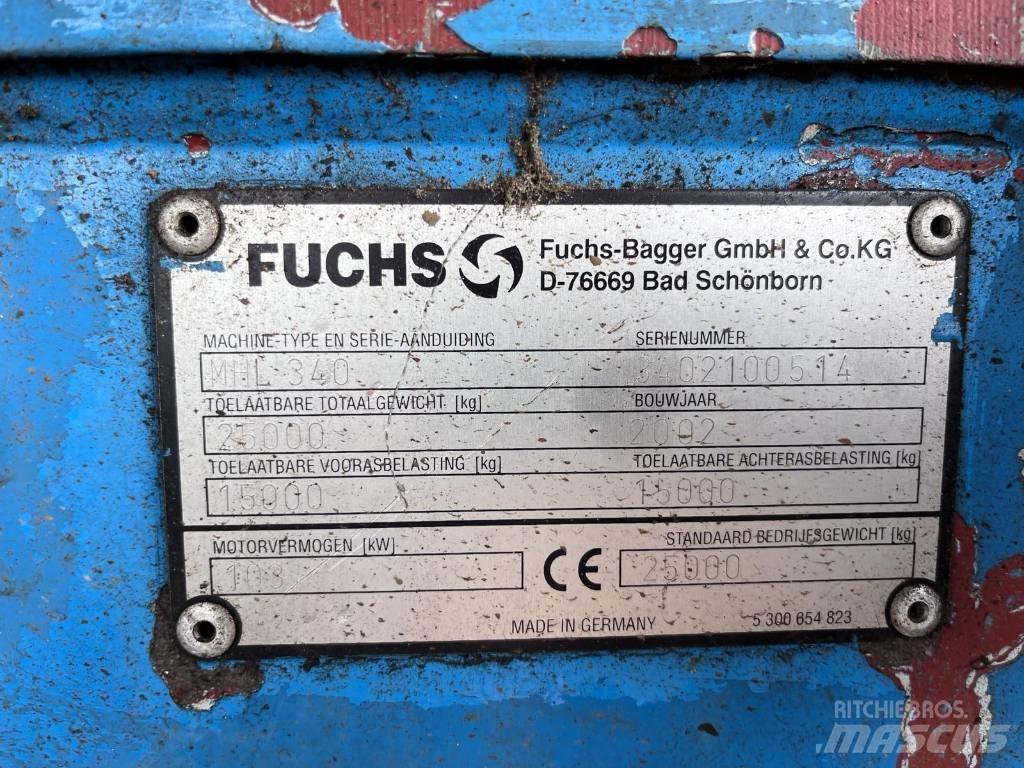 Fuchs MHL 340 Оператори на отпадъци/индустрия
