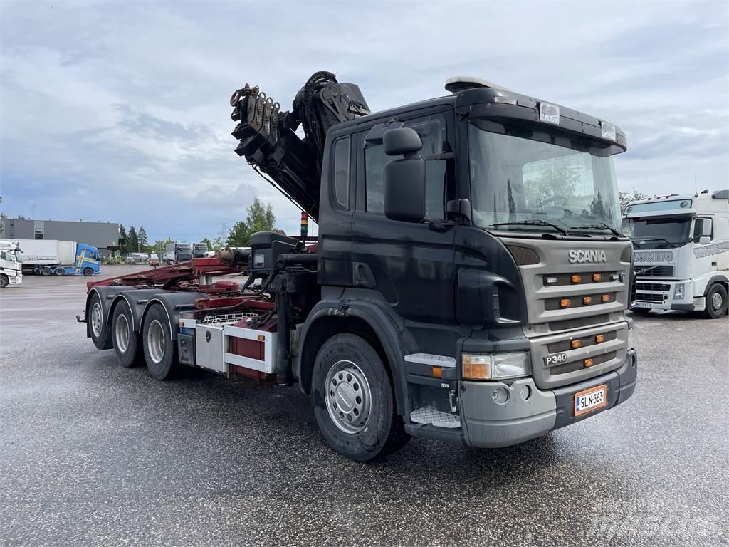 Scania P340 8x4 Автокранове