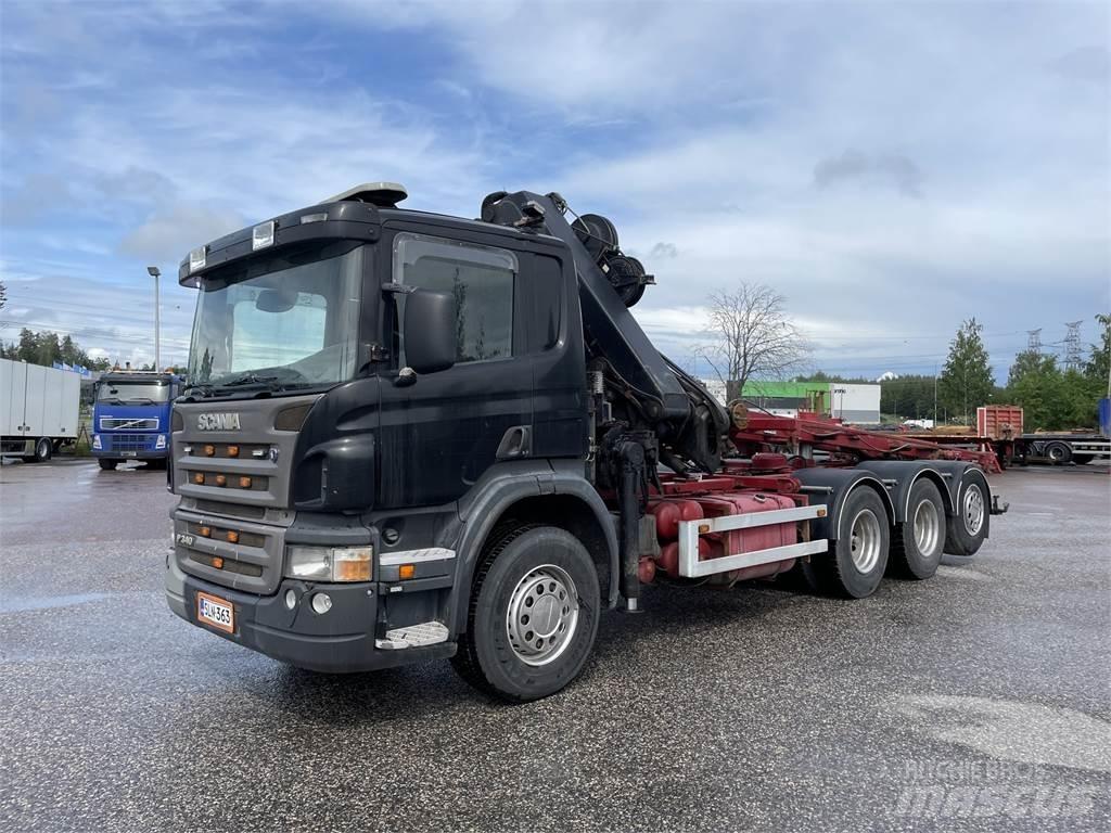 Scania P340 8x4 Автокранове