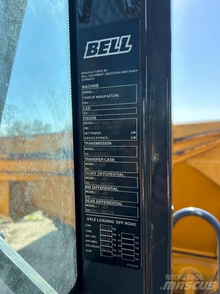 Bell B45E Дъмпери/моторни превозни средства