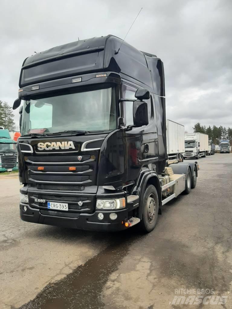 Scania R 560 Камиони с кран с кука