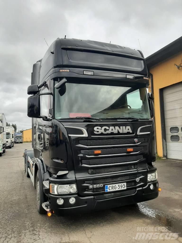 Scania R 560 Камиони с кран с кука