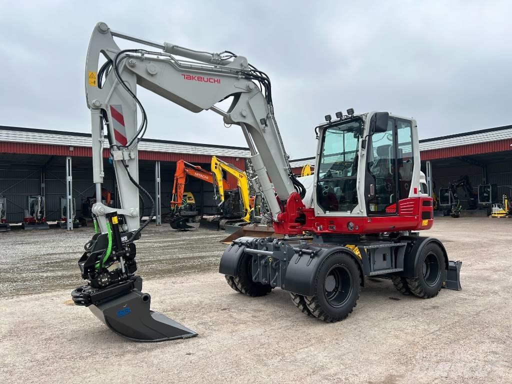 Takeuchi TB395W Колесни екскаватори