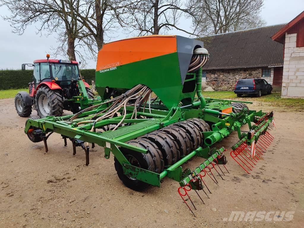 Amazone Cayena 6001 Редосеялки